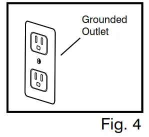Homedics NanoCoil Brethe Air Cleaner - Grounding Instructions Fig 4