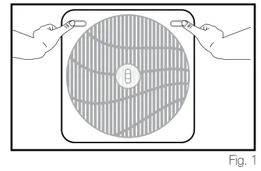 Homedics NanoCoil Brethe Air Cleaner - Operating Instructions Fig 1