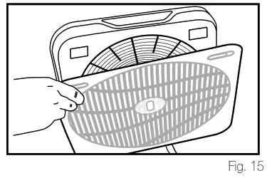 Homedics NanoCoil Brethe Air Cleaner - Operating Instructions Fig 15