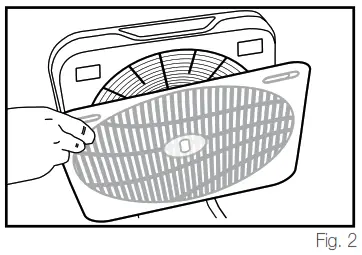Homedics NanoCoil Brethe Air Cleaner - Operating Instructions Fig 2