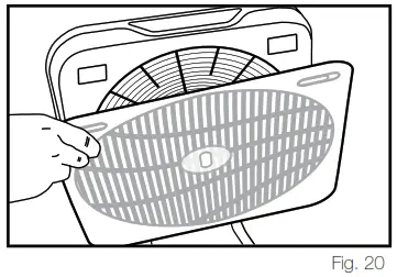 Homedics NanoCoil Brethe Air Cleaner - Operating Instructions Fig 20