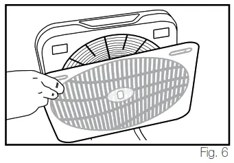 Homedics NanoCoil Brethe Air Cleaner - Operating Instructions Fig 6