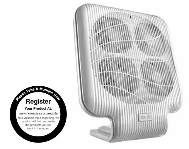 Homedics NanoCoil Brethe Air Cleaner