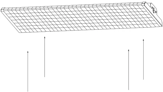 Illumination LED HBLE-FS SERIES LED Linear High Bay