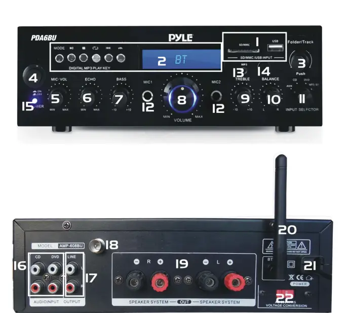 Pyle-PDA6BU.6-Wireless-Bluetooth-Power-Amplifier-System-fIG-1