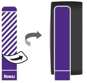 To apply adhesive strip