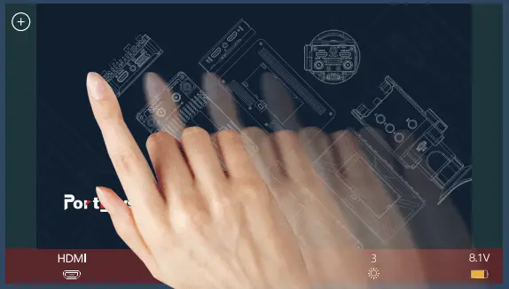 System settings page switch