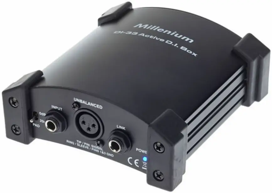 Millenium DI-33 Active DI Box