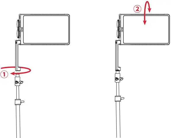 FIVERAY M40 to a proper position