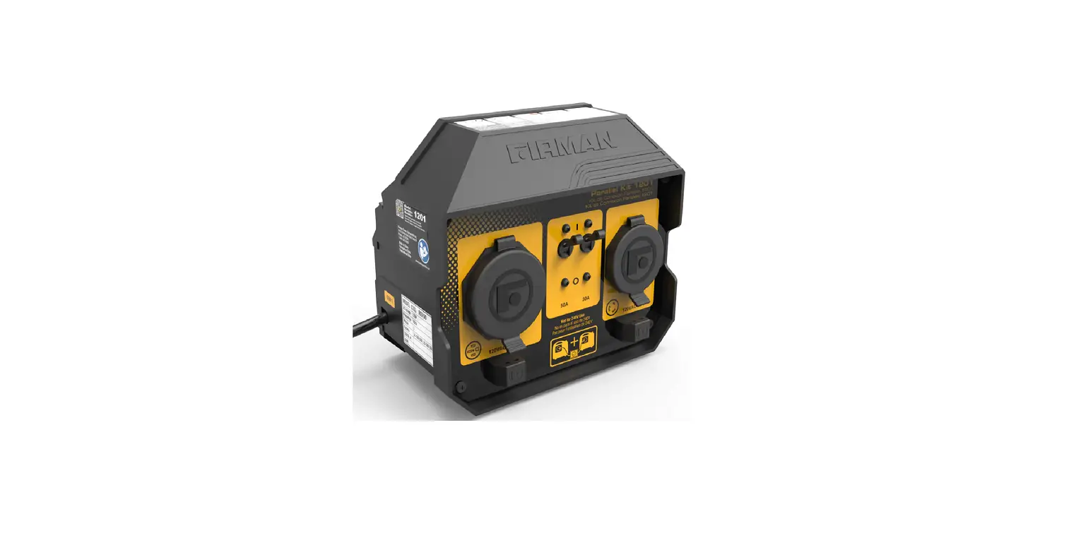 Firman 1210 50a Parallel Kit User Manual Firman 1210 50a Parallel Kit User Manual