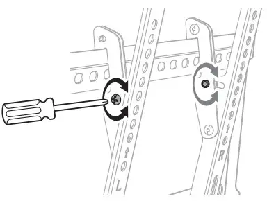 Kogan Slim Tilt Adjustable Wall Mount - ADJUSTING