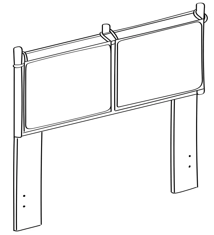 ASHLEY 10506095 Queen Panel Headboard