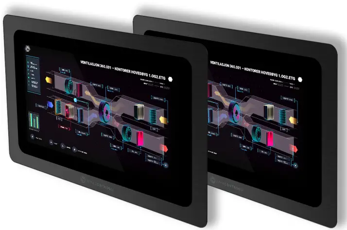 iSMACONTROLLI iSMA-D-PD Industrial LCD Panel