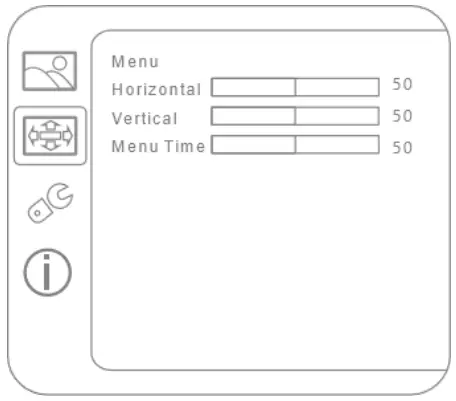 OSD Options - Adjustment