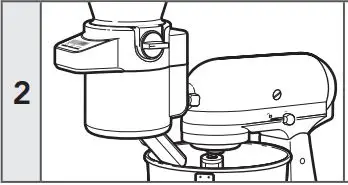 KitchenAid 5KSMSFTAA Sifter and Scale Mixer Attachment User Guide - Before adding ingredients to the hopper