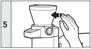 KitchenAid 5KSMSFTAA Sifter and Scale Mixer Attachment User Guide - Once sifting appears to be complete