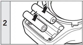 KitchenAid 5KSMSFTAA Sifter and Scale Mixer Attachment User Guide - Replace the 2 AAA batteries in the compartment