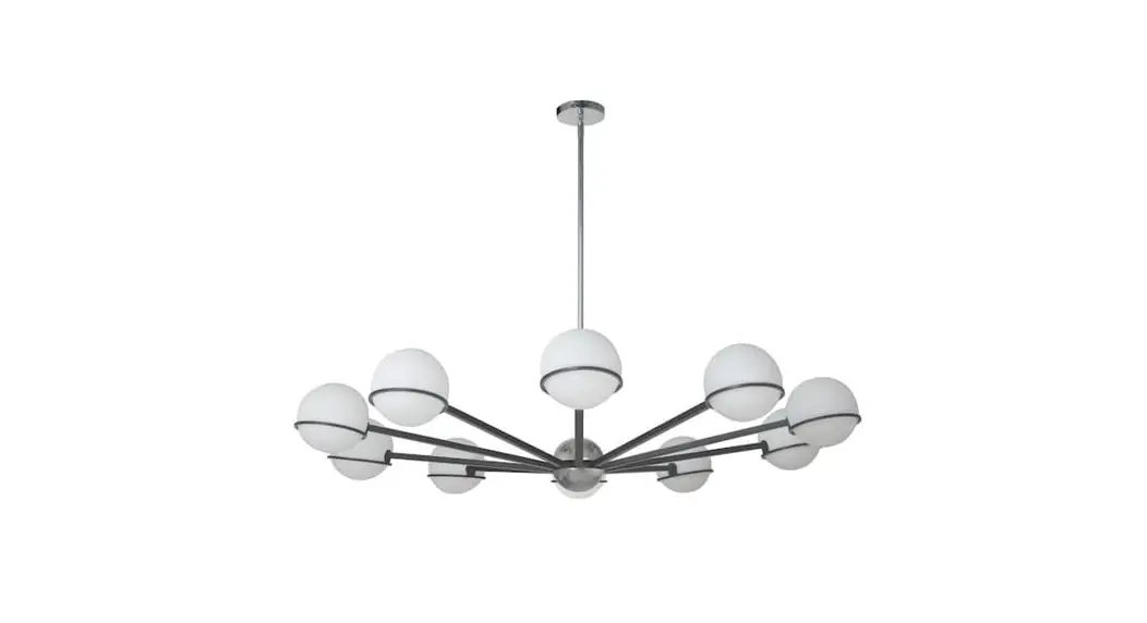 Dainolite Sof-388c Sofia 8-light Black Modern-contemporary Chandelier Installation Guide Dainolite Sof-388c Sofia 8-light Black Modern-contemporary Chandelier Installation Guide