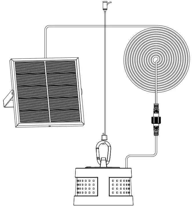 LOFTEK SLC01160 Solar Pendant Light