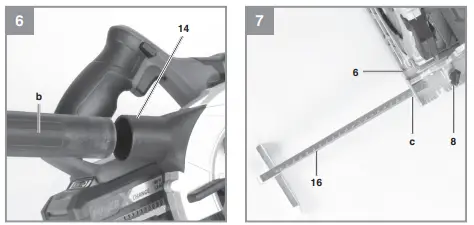 Einhell-TE-CS-18-150-Li-Li --Solo-Hand-Held-Circular-Saw-FIG4