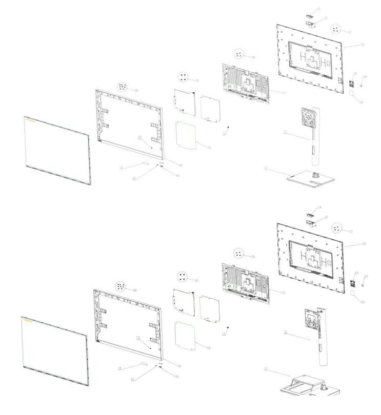 Lenovo T27I-30 27 Inch Full HD IPS LED Monitor -