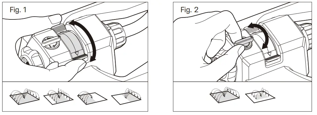 EDEN 94106EDAMZ Premium 2-Way Oscillating Lawn Sprinkler with Quick Connector Starter Set - Fig 2