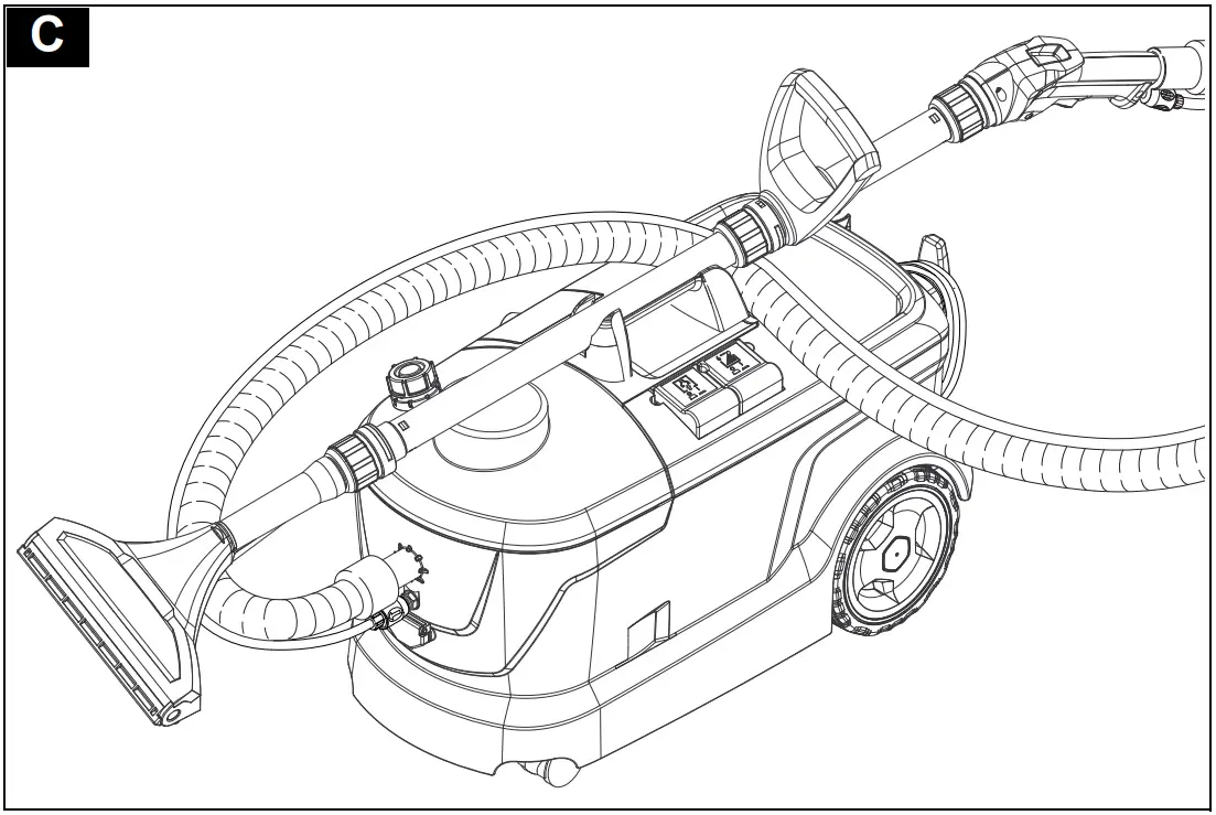 K RCHER Puzzi 10-1 Vacuum Cleaner Washing - fig 3