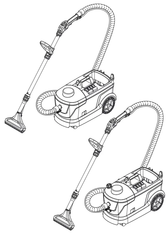 K RCHER Puzzi 10-1 Vacuum Cleaner Washing
