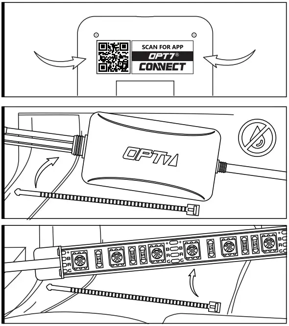 OPT7 LIGHTING AURA PRO Truck Underbody Lighting Kits - Figure 5