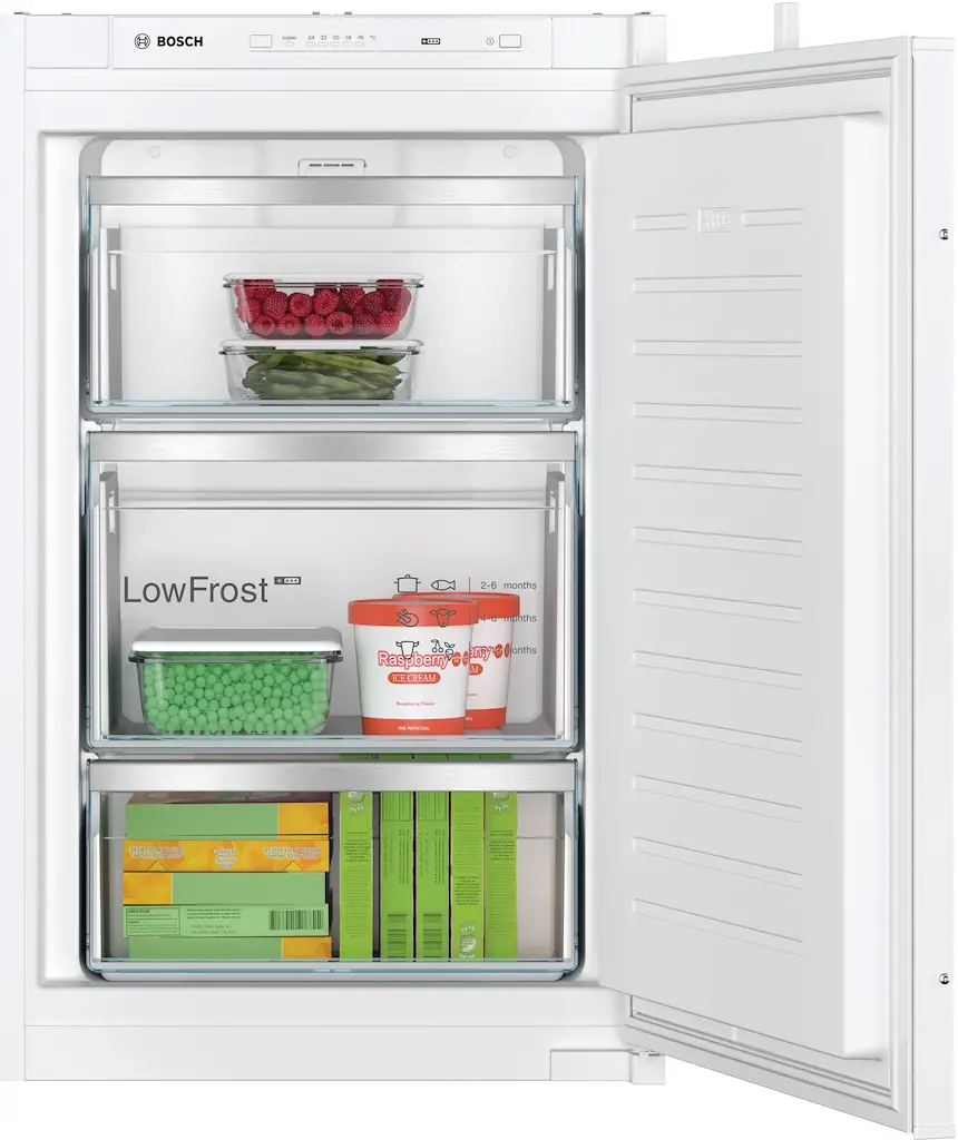 BOSCH GIV21VSE0G Built In Upright Freezer
