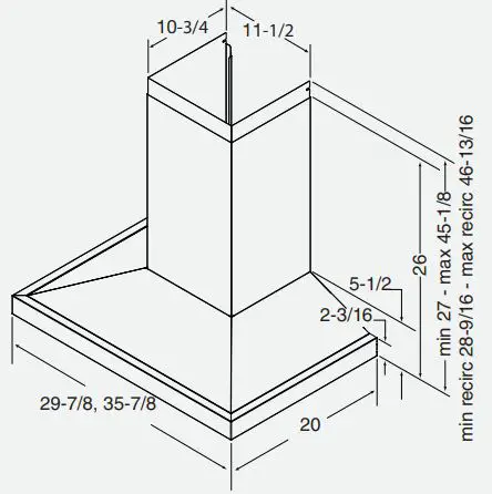 best-WCS1-Series-Brushed-Range-Hood-FIG2