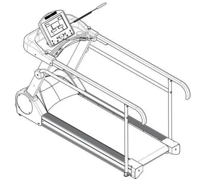 HCI Fitness PhysioMill Rehabilitation Treadmill