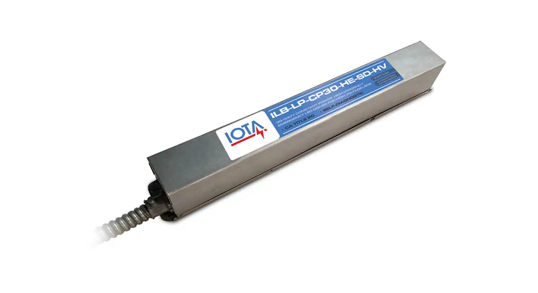 Iota Ilb2h Sp36 He Sd Hv Emergency Led Driver Instruction Manual