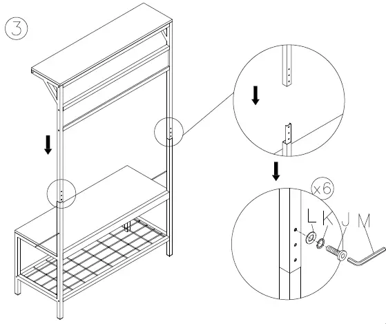 ASHLEY-ZH141228-Bevinfield-Hall-Tree-with-Storage-Bench-fig- (4)