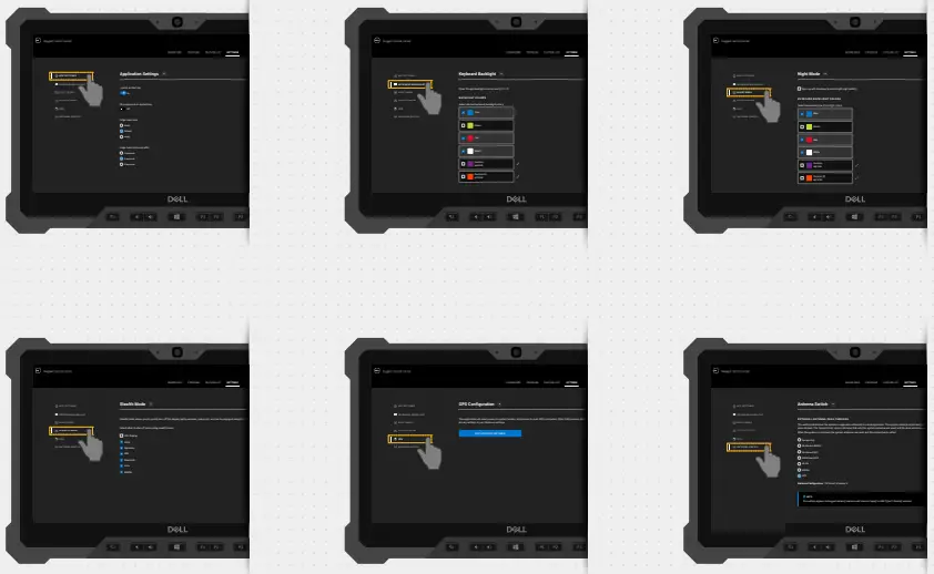 Customizing using RCC-Programming a button from dashboard-Settings overview
