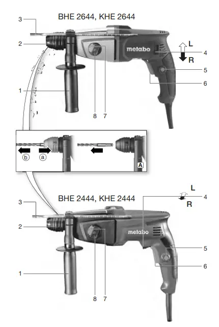metabo-BHE-2444-Cordless-Rotary-Hammer-FIG-1