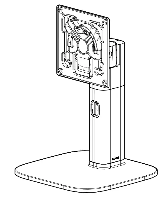 SANUS WSEHHS-B2 TILT and SWIVEL STAND For Amazon Echo Show 15 