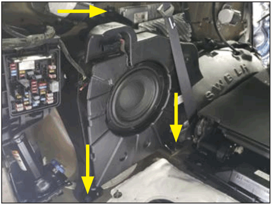 JL AUDIO SB GM 5GSUV 10TW3 Stealthbox for 2021 Up Chevrolet or GMC Full Size SUVs - fig 14