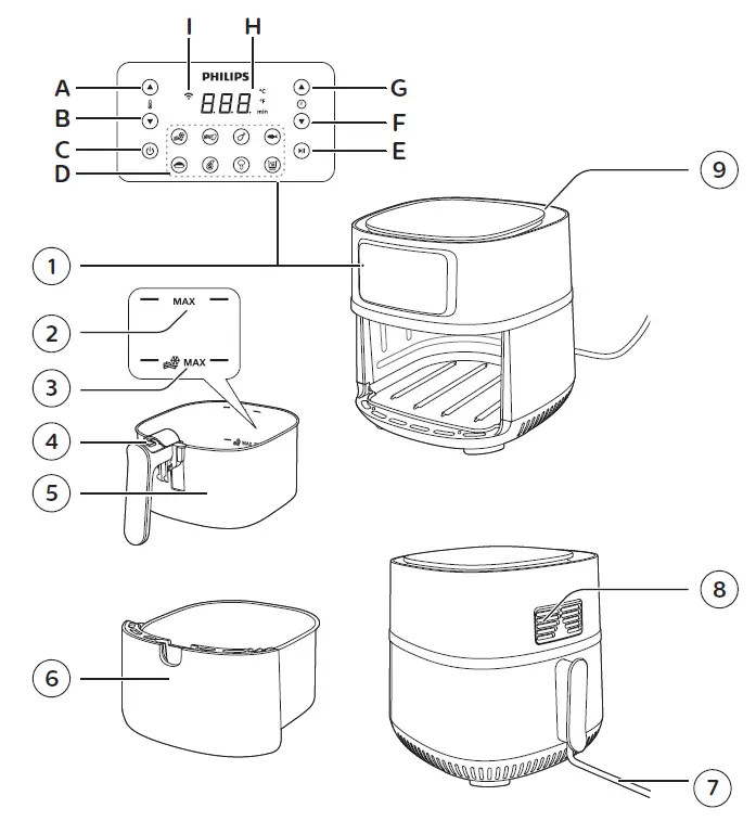 PHILIPS-HD9285-Connected-Airfryer-fig=1