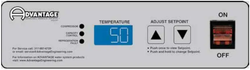ADVANTAGE M1 Series Portable Water Chillers - OPERATION