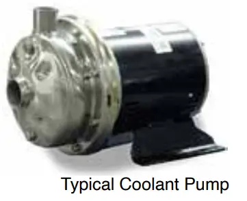 ADVANTAGE M1 Series Portable Water Chillers - Typical Coolant Pump