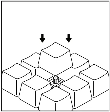 GLORIOUS COMPACT EDITION GLO GMMK COM BRN W Modular Mechanical Keyboard - Insert Switch 2