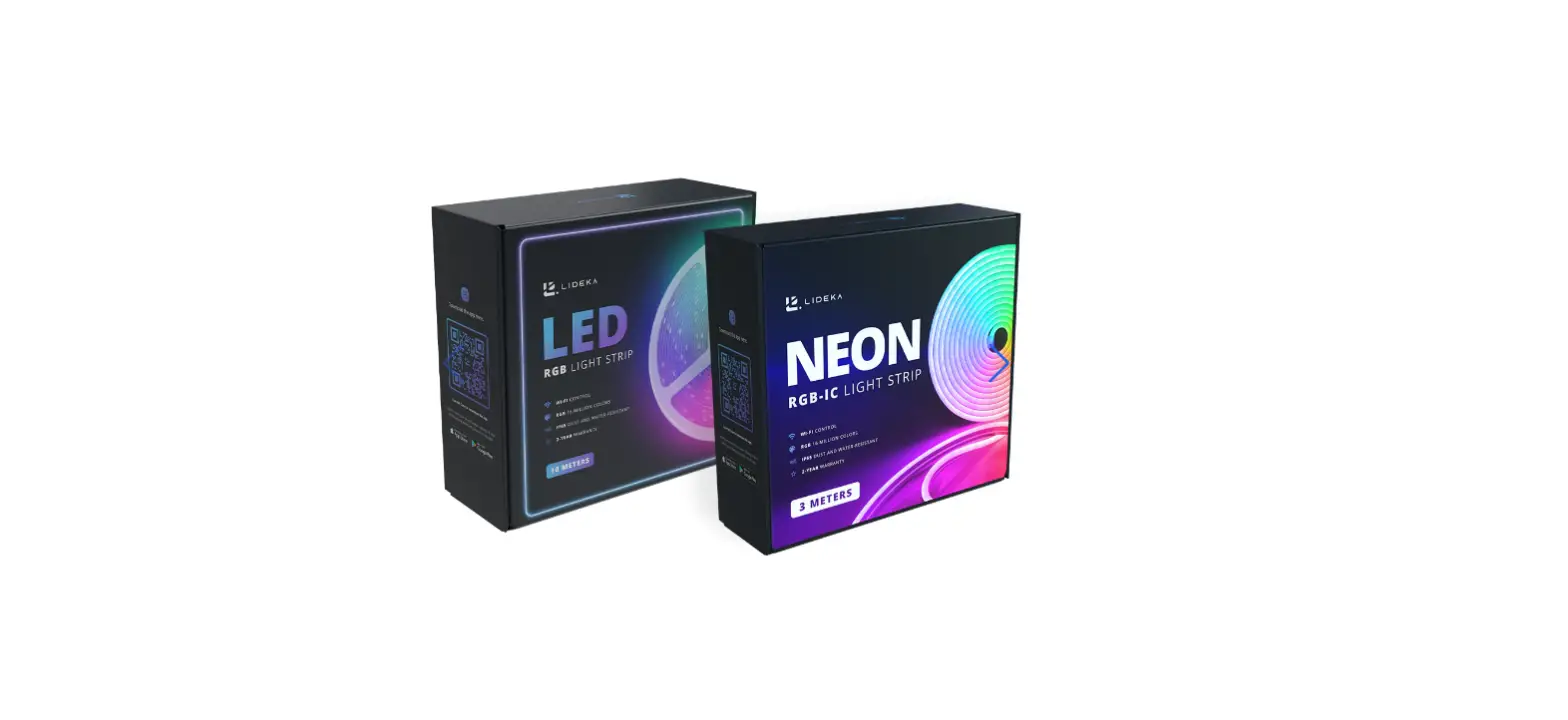 Lideka Neon Rgb Light Strip User Manual