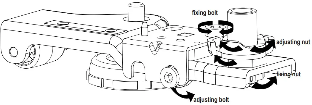 beko GN162330XBRN Refrigerator - Adjustment of the feet2