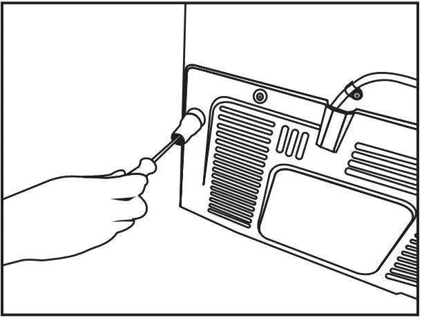 beko GN162330XBRN Refrigerator - ventilation cover