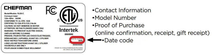 CHEFMAN RJ11-17-TCTI-V2 1.8 Digital Precision Electric Kettle with Tea Infuser-contact