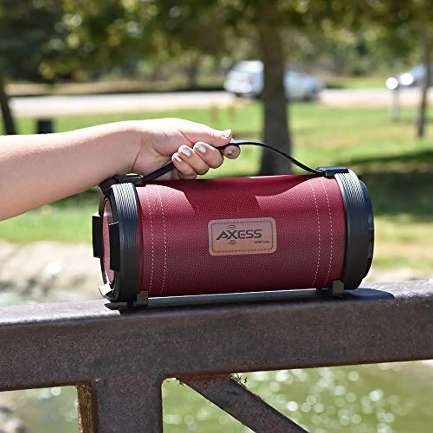 Axess Spbt1082 Bluetooth Media Speaker User Manual