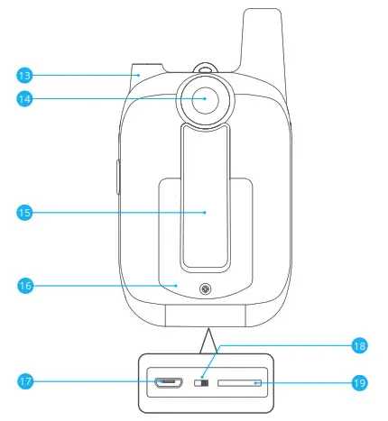 RAGON TOUCH B08DHSYSY3 Touch Talkiecam Kids Camera - Product Features 2