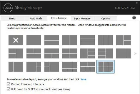 DELL S2721DGFA 27 Inch 4K LED Gaming Monitor- Easy Arrange