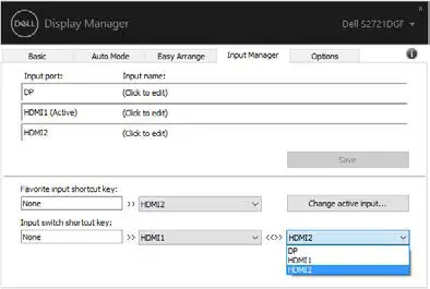 DELL S2721DGFA 27 Inch 4K LED Gaming Monitor- input source